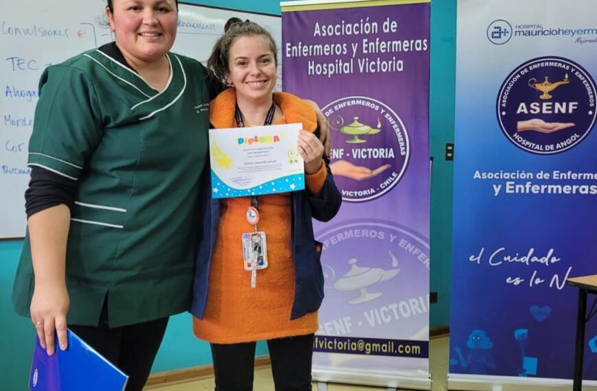 CAPACITACIÓN PRÁCTICA DE RCP Y PRIMEROS AUXILIOS EN JARDÍN INFANTIL DE ERCILLA