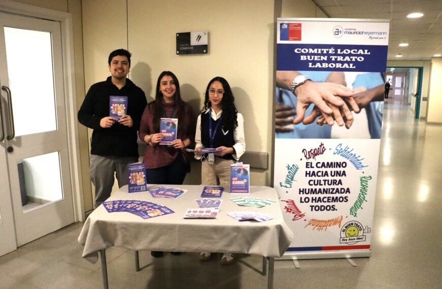 DIFUSIÓN DE LA LEY KARIN EN NUESTRO HOSPITAL: COMPROMISO CON UN ENTORNO LABORAL SEGURO