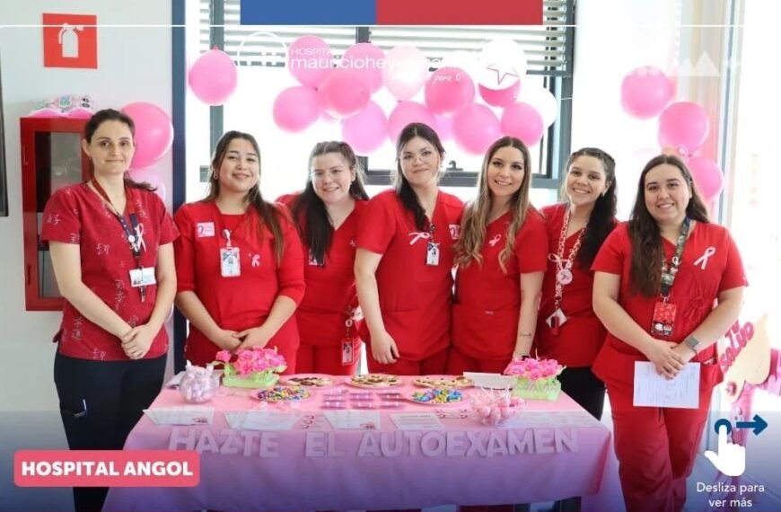 NUESTRA UNIDAD DEL SERVICIO DE GINECOLOGIA Y OBSTETRICIA SE UNE AL MES ROSA