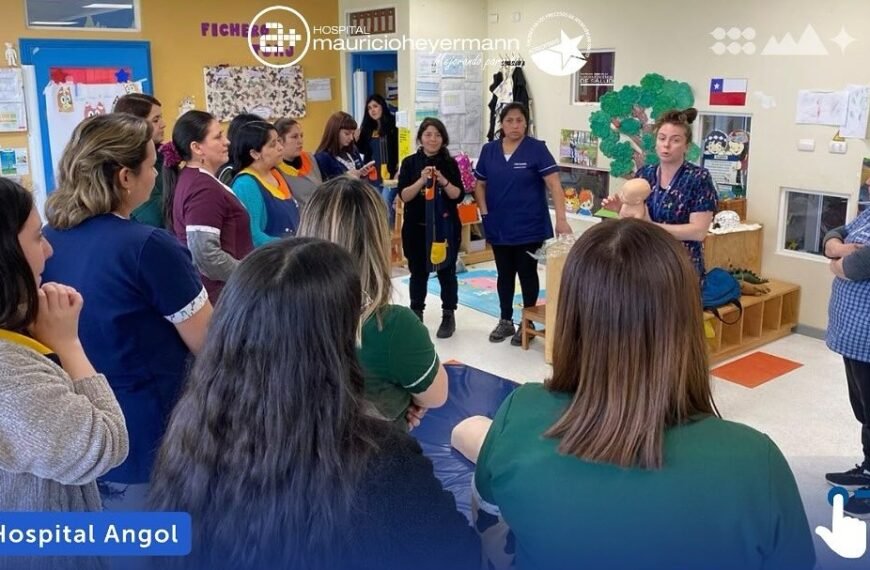 CAPACITAN A JARDÍN INFANTIL EN EMERGENCIAS PEDIÁTRICAS Y R.C.P.