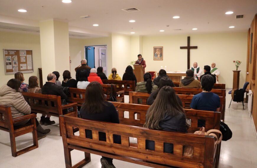 HOMENAJE A LA TRAYECTORIA: REALIZAN MISA POR PERSONAL QUE PASÓ A RETIRO