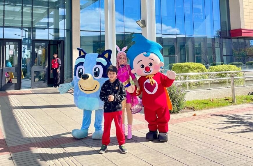 ACTIVIDAD LÚDICA LLENA DE SONRISAS A NIÑOS /AS DE POLICLÍNICO