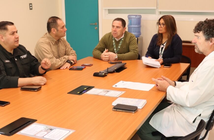 HOSPITAL REFUERZA TRABAJO INTERINSTITUCIONAL CON GENDARMERÍA Y PDI