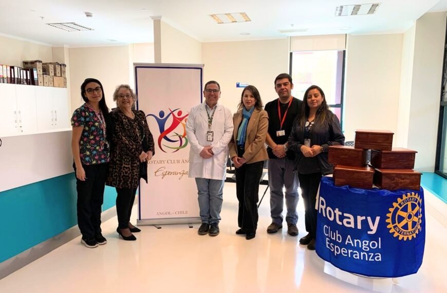 ROTARY CLUB ESPERANZA DE ANGOL REALIZÓ SOLIDARIA DONACIÓN