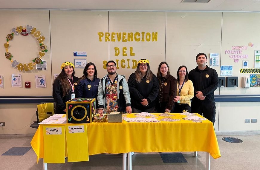 HOSPITAL DE ANGOL INVITA A HABLAR, ESCUCHAR Y ACOMPAÑAR PARA PREVENIR EL SUICIDIO